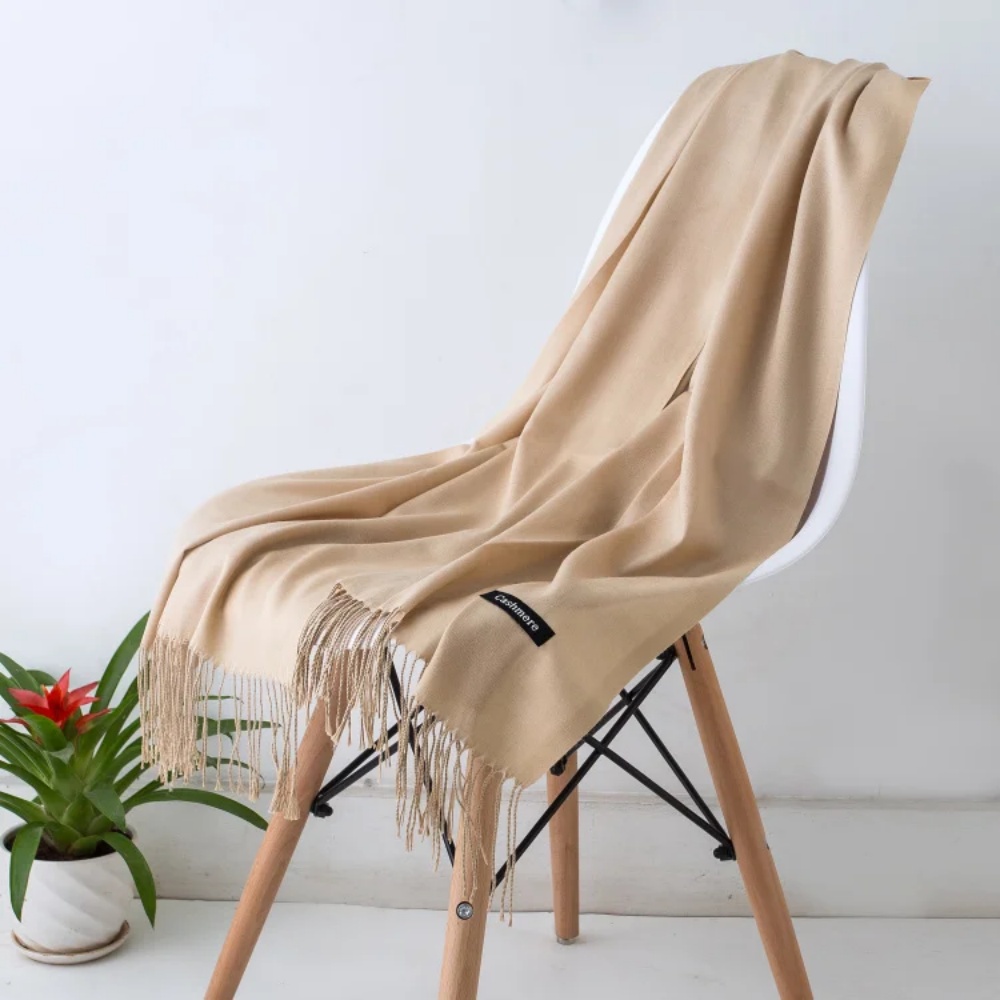 Stole Wedding Shawl - Écharpe Fine en Cachemire pour Femme,