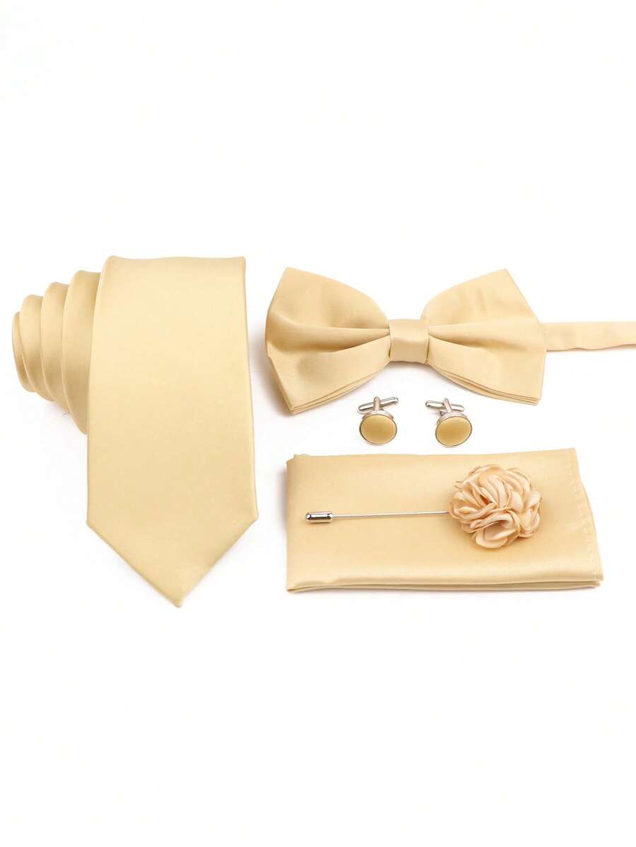 Pocket Square Set - SGIAWETA-Ensemble de 5 pièces de cravates