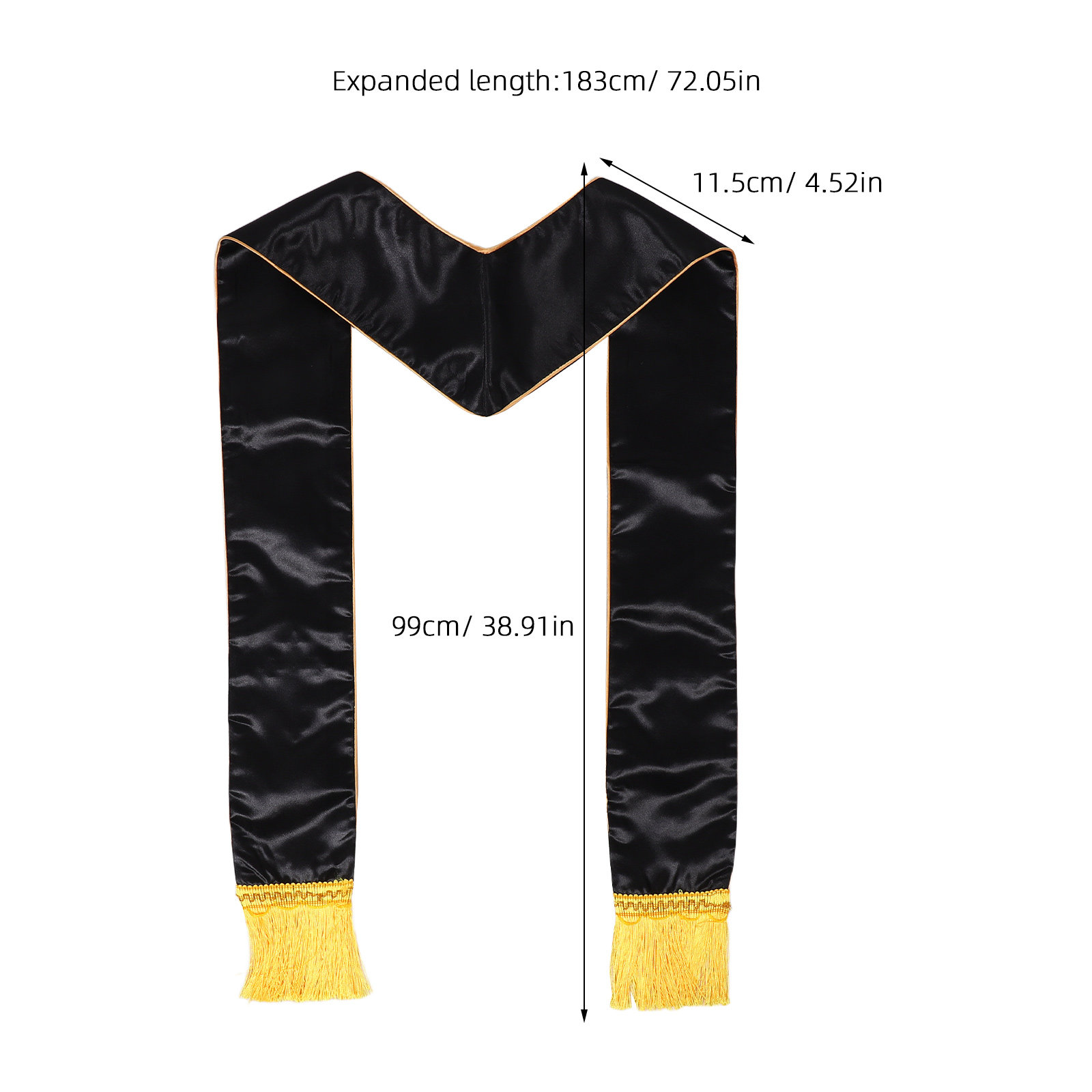 Étole de cérémonie brodée pour - Stole Wedding Shawl avis et prix