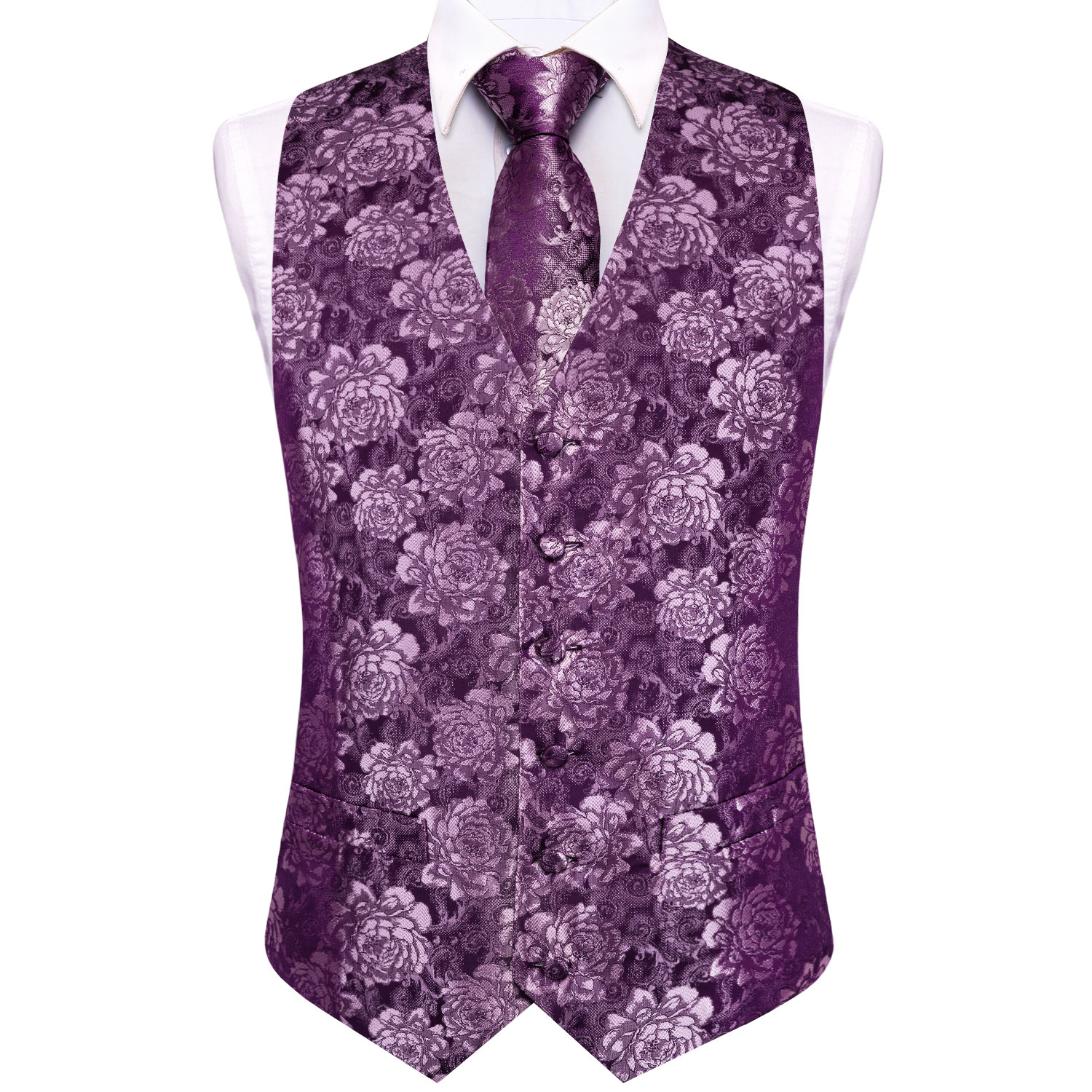 Ensemble de 5 pièces gilet hom - Pocket Square Set avis et prix