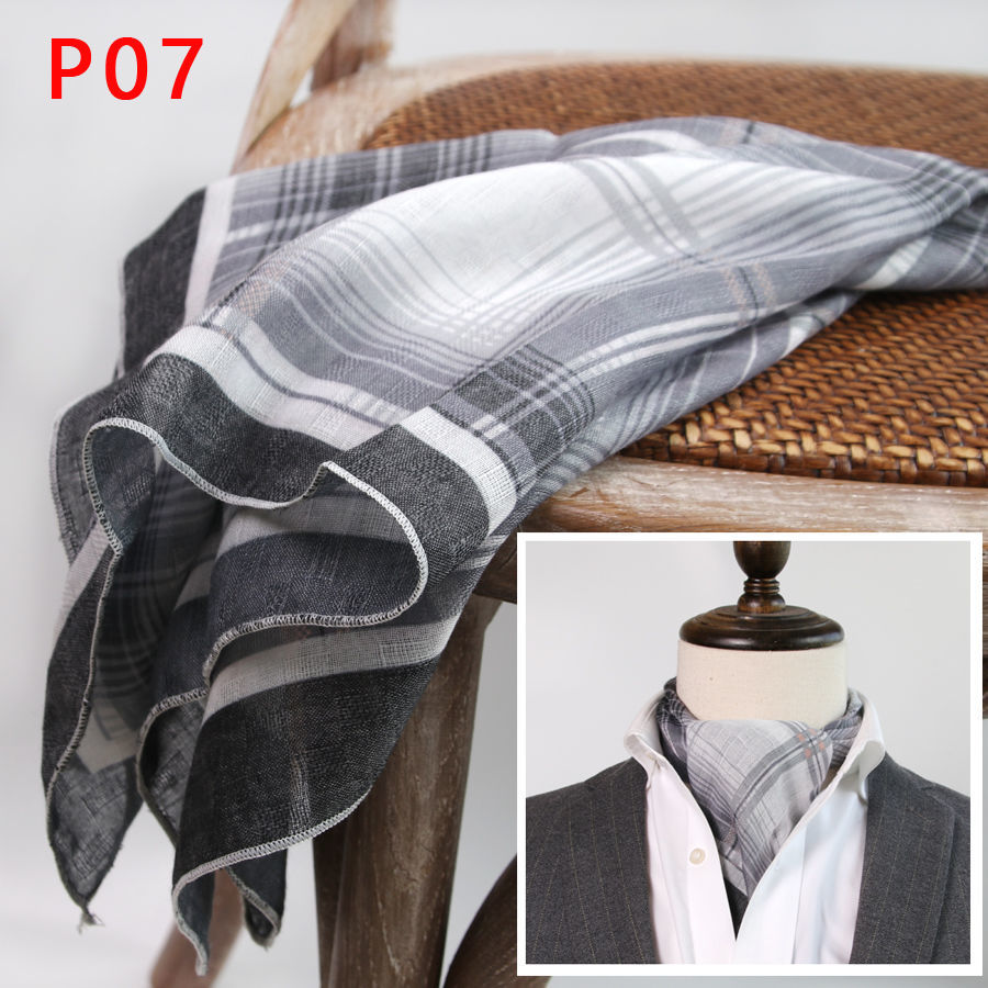 Écharpe carrée pour hommes ave - Scarf Silk Square avis et prix