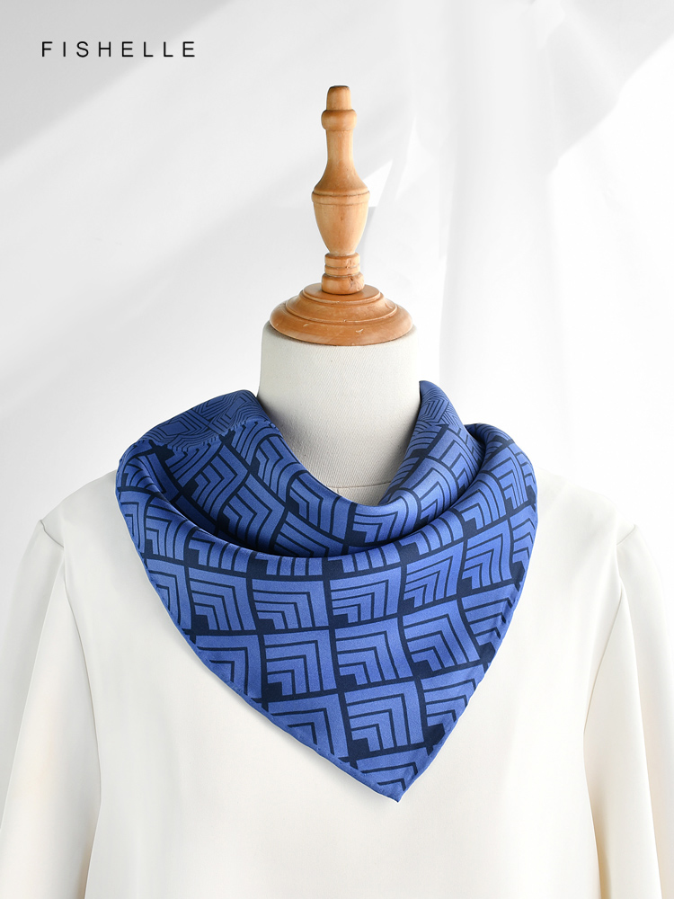 Foulard en soie naturelle pour - Scarf Silk Square avis et prix