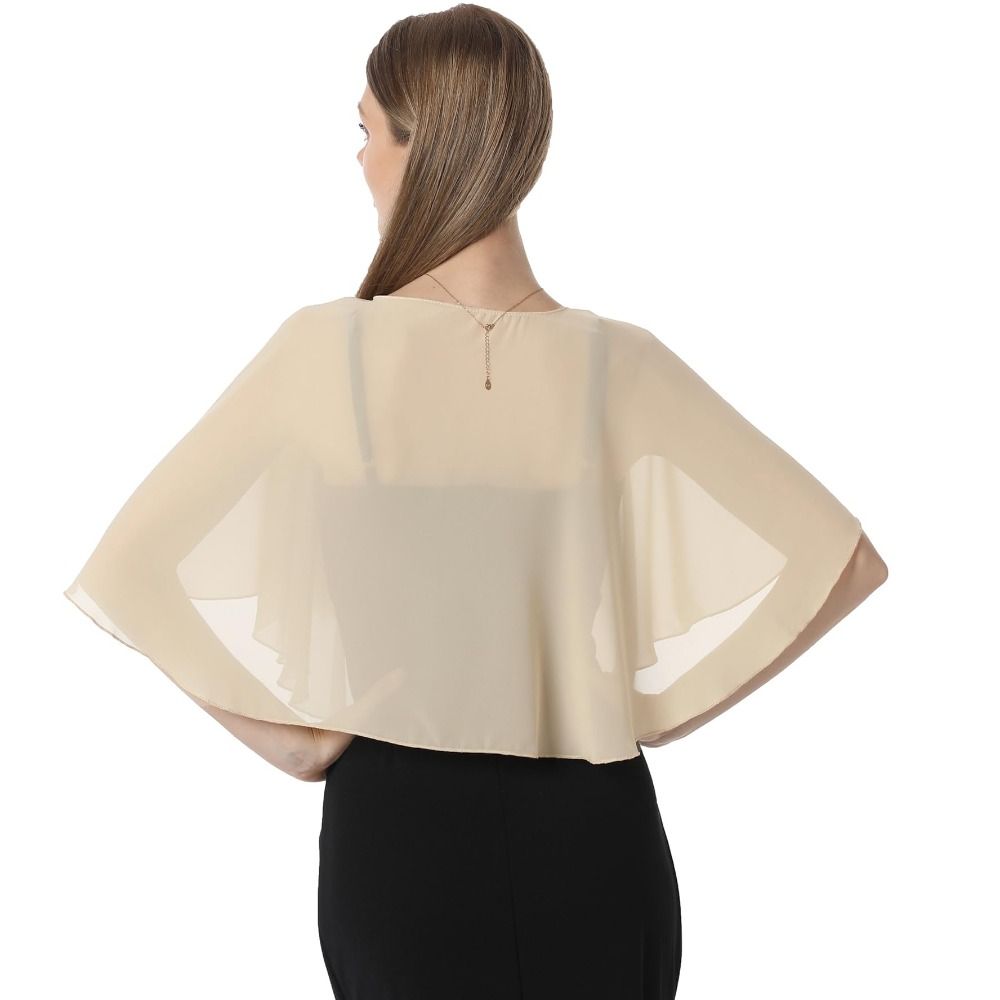 Capelet vintage en mousseline  - Stole Wedding Shawl avis et prix