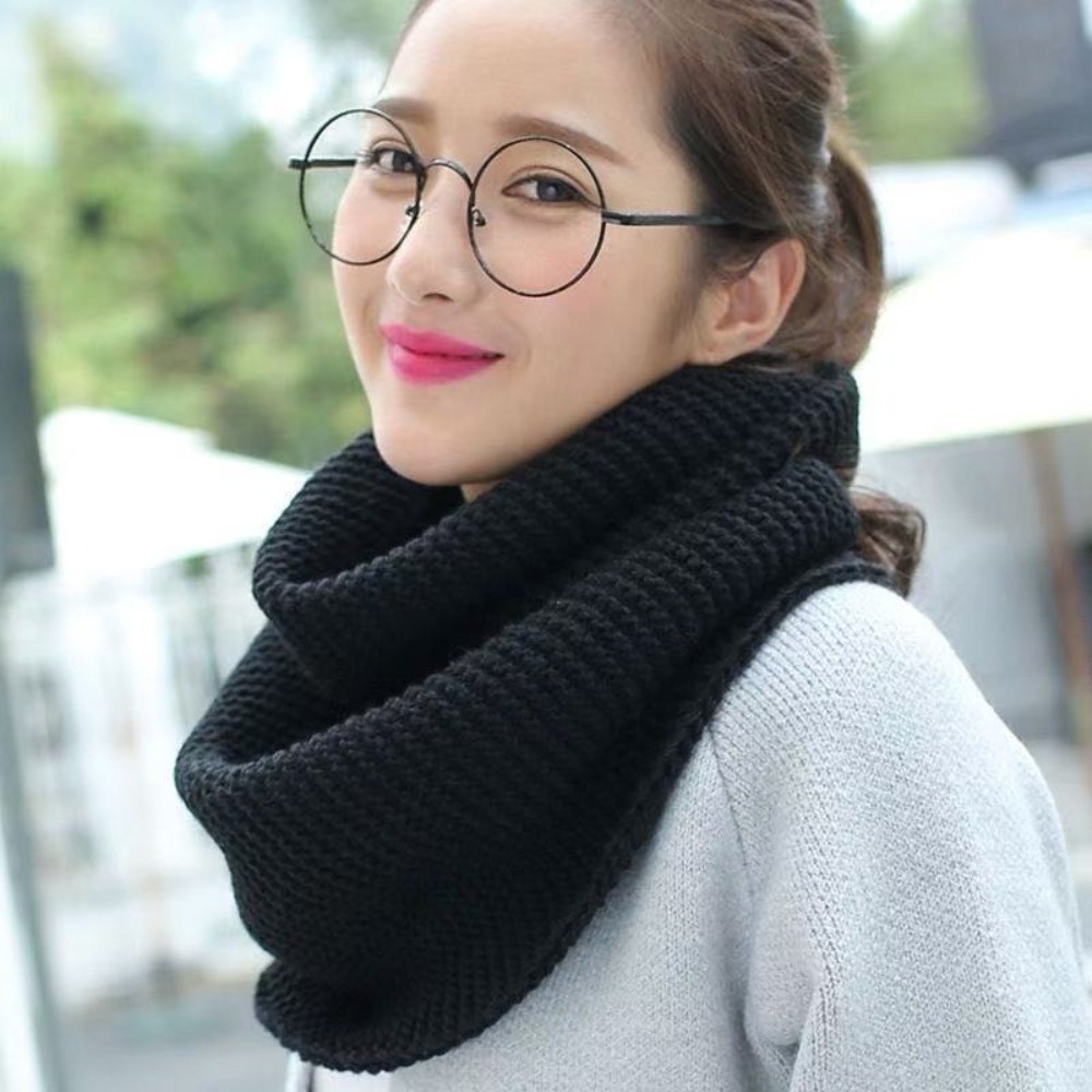 Écharpe à boucle infinie de co - Infinity Scarf Knit avis et prix